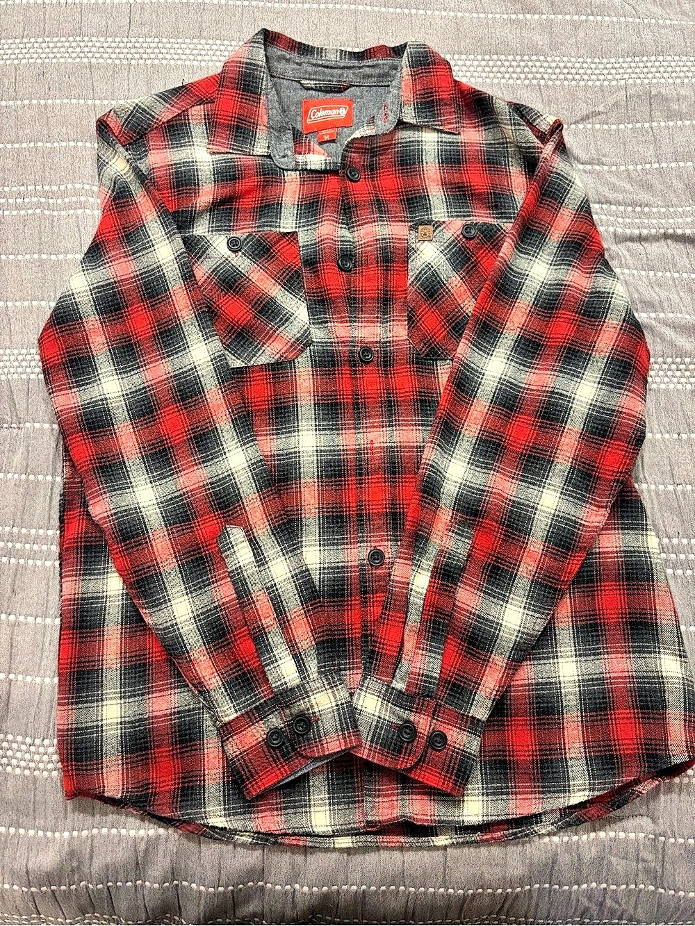 Coleman Plaid Button Down Flannel